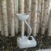 CHH-7701 Portable Removable Outdoor Wash Basin White view 4