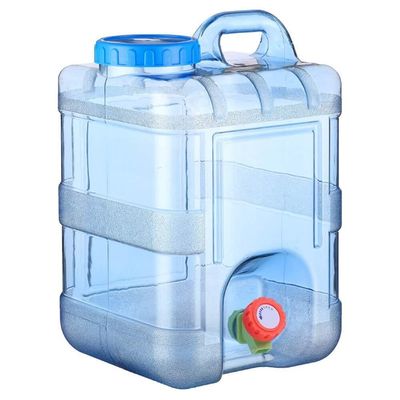 SDdPulse Water Tank Portable Plastic Camping Water Containers Bucket,5-22L Water Container with Tap,Easy Clean BPA-Free Drink Water Carrier for Camping Outdoor,Travel,Party,Emergency (15l)