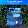 SDdPulse Water Tank Portable Plastic Camping Water Containers Bucket,5-22L Water Container with Tap,Easy Clean BPA-Free Drink Water Carrier for Camping Outdoor,Travel,Party,Emergency (15l) view 4