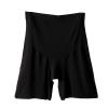 Women Plus Size Cotton High Waist Tummy Control Mid Thigh Panties Slip Shorts Under Dress(Color:Black) view 1