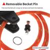 Single/Swivel Shackle/Becket/Fairlead Cleat Plain Bearing Block (35 Millimeter) view 4