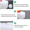 SDdPulse Water Tank 25L/50L/100L/150L/200L Plastic Water Tank, Used for Outdoor Camping, Household Portable Water Tank, Outdoor Hiking Hurricane Emergency Water Tank (100L) view 3