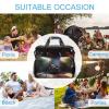 Large Cooler Bag, Rock Band Stage Print Cooler Bags,Beach Cooler Bag,Soft Cooler Bag for Picnic,Camping,& Beach Accessories view 4