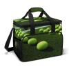 WYUSPGK Large Cooler Bag, Tennis Balls on Tennis Grass Court Print Cooler Bags,Beach Cooler Bag,Soft Cooler Bag for Picnic,Camping,& Beach Accessories view 1