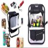 3 in 1 Cooler Backpack, Foldable Fishing Chair, Portable Backpack Chair with Fabric Cooler Bag, Soft Sided Cooler Chair for Hiking Events Beach Fishing Camping(Color:Black) view 3