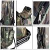 3 in 1 Cooler Backpack, Foldable Fishing Chair, Portable Backpack Chair with Fabric Cooler Bag, Soft Sided Cooler Chair for Hiking Events Beach Fishing Camping(Color:Black) view 4