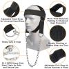Adjustable Head Harness - Alpha Plus Neck Harness - Elevate Neck Strength Belt | Weight Lifting Head Harness Padded, Ultimate Neck Weight Workout Accessory for Linear Rotational Exercise view 4