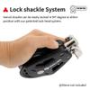 Single/Swivel Shackle/Becket/Fairlead Cleat Plain Bearing Block (72 Millimeter) view 4