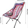 Moon Chair Lightweight Folding Beach Chair Fishing Picnic Chair Portable Camping Chair(Color:Pink) view 3
