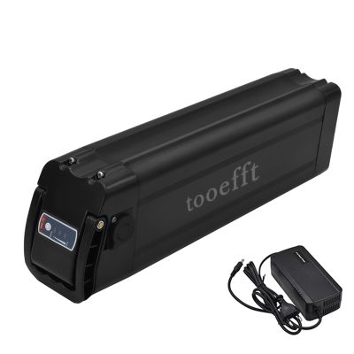 tooefft 48V 13Ah 15Ah 20Ah Silverfish Rechargeable Batteries Lithium Ion Batteries Fits for Ridstar-G20 Wallke H2 Ebike (L385mm 48V 15Ah)