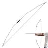 67 Inch Archery Traditional Longbow 25-120lbs Recurve Bow Hunting English Longbow for Right Hand Left Hand Adult Outdoor Sports (Silver, 150 Lbs) view 1