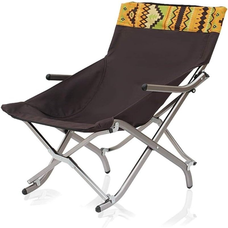 Camping Chair Ultra-Light Multifunctional Aluminium Beach Chair Folding Chair Fishing Chair