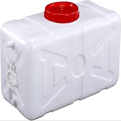 SDdPulse Water Tank Water Storage Thickened Portable Household Water Tank with Tap for Camping Hiking Climbing Travel Outdoor Activities (50L)