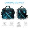 Large Cooler Bag, Science Gene Strand Print Cooler Bags,Beach Cooler Bag,Soft Cooler Bag for Picnic,Camping,& Beach Accessories view 2