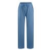ABOUTYES Linen Pants Women Summer 2024 Casual Drawstring Elastic Waist Cotton Long Wide Leg Pant Lounge Trousers with Pockets view 3