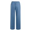 ABOUTYES Linen Pants Women Summer 2024 Casual Drawstring Elastic Waist Cotton Long Wide Leg Pant Lounge Trousers with Pockets view 4