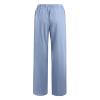ABOUTYES Linen Pants Women Summer 2024 Casual Drawstring Elastic Waist Cotton Long Wide Leg Pant Lounge Trousers with Pockets view 3