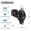 Single/Swivel Shackle/Becket/Angle Fairlead Cleat Plain Bearing Block (35 Millimeter) view 2