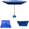 Fishing Umbrella, Sun Protection Windproof Sunscreen Ventilation Umbrellas, 360 Rotation, Waterproof Rain Umbrella, with Tilt, Patio, Beach Lawn & Garden, Outdoor Sun Shade (Blue 3 * 3m) view 2