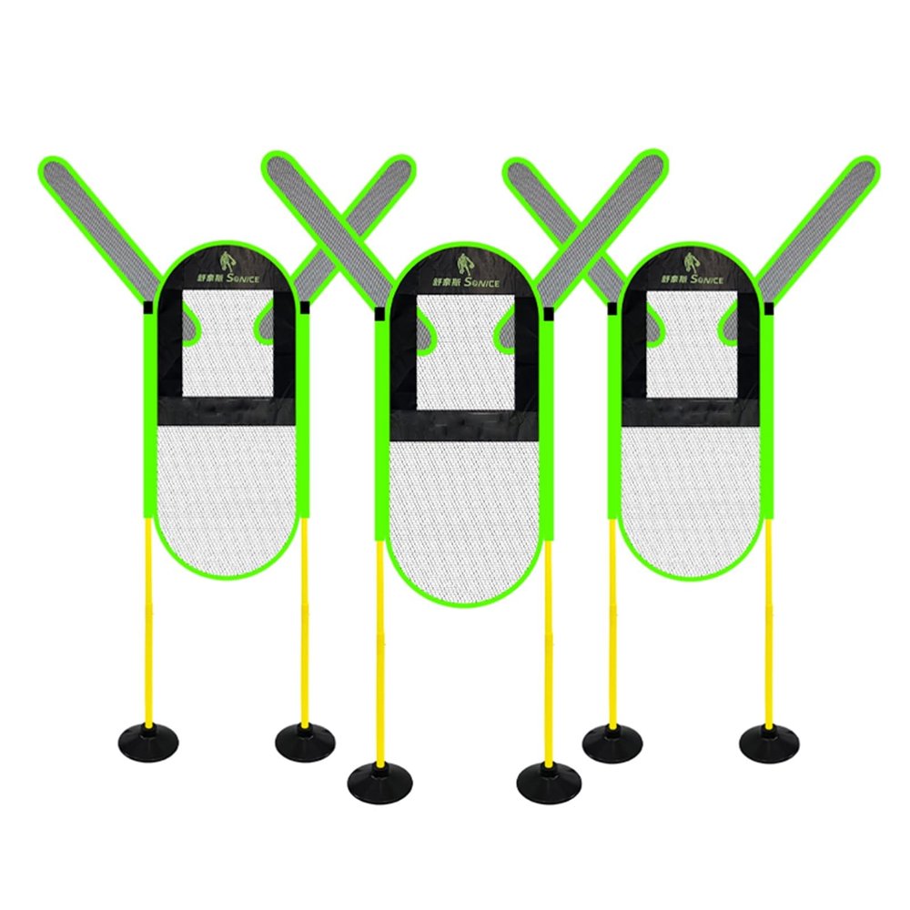 Kunovo Defender Dummy for Basketball Trainer Set of 3, 5.6ft - 7.5ft Height Shooting Training, Detachable Arms Defender Mannequin for Volleyball Soccer, 58741
