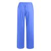 ABOUTYES Linen Pants Women Summer 2024 Casual Drawstring Elastic Waist Cotton Long Wide Leg Pant Lounge Trousers with Pockets view 3