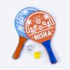 Nisha Lite Paddle Ball Set - Complete Set with 2 Balls and 2 Rackets | Interactive Indoor, Outdoor and Beach Game view 1