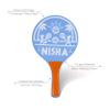 Nisha Lite Paddle Ball Set - Complete Set with 2 Balls and 2 Rackets | Interactive Indoor, Outdoor and Beach Game view 4
