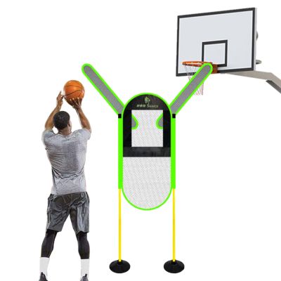 Kunovo Basketball Dummy Defender with Movable 180 Arm, Portable Dribbling Training Mannequin, Height Adjustable Shooting Trainer for Children Adults, 58741