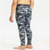 DEVOROPA Boys Leggings Quick Dry Youth Compression Pants Sports Tights Basketball Base Camo L view 2