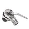 Marine VHF Mount 16116cm 316 Stainless Steel Ratchet Mount with Lever Action Handle for 7 to 1in Rails Boat Yacht RV Rustproof Durable Easy Operation view 4