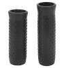 HERCHR Scooter Handlebar Grips, 39mm/1.5in Electric Bike Handle Bar Grips Anti-Slip Silicone Scooter Handle Grip for NinebotMAX G30 (Black) view 1
