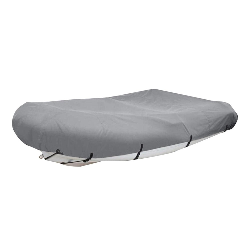 Busaiu Inflatable Boat Cover, UV Resistant Inflatable Dinghy Boat Cover, Heavy Duty Marine Grade Fabric, Boat Cover Fit Runabout, Storage Bag(Size:420 * 210 * 46cm)