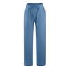 ABOUTYES Linen Pants Women Summer 2024 Casual Drawstring Elastic Waist Cotton Long Wide Leg Pant Lounge Trousers with Pockets view 3