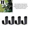 WOOXGEHM 4PCS Hockey Stick Rack, Wall Mounted Black Acrylic Hockey Stick Holder, Hockey Stick Hanger for Game Rooms, Restaurants, Bars, Clubs, Pool Halls, Garages view 2