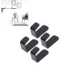 WOOXGEHM 4PCS Hockey Stick Rack, Wall Mounted Black Acrylic Hockey Stick Holder, Hockey Stick Hanger for Game Rooms, Restaurants, Bars, Clubs, Pool Halls, Garages view 4