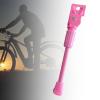 kowaku Kids Bike Kickstand Bicycle Kickstand Pink Accessories Single Leg Kickstand Foot Kick Stand for Mountain Bike Side Support, 18 Inch view 2