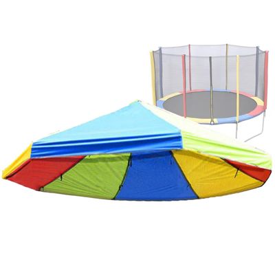 BIWKONI Trampoline Shade Cover, Sunscreen Snow Rainproof Trampoline Canopy Accessories, Backyard Playground Sunshade Roof, Without Frame,16FT