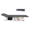 N/A Folding Camping Cot with Mattress for Adults,Sleeping Bed Cots,Portable Sleeping Cot Bed with Carry Bag for Tent, Office, Camping, Outdoor,Suede Surface view 1