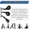 EXCLURA 3 Pcs Martial Arts Target for Soft Object/Parapet, Freestanding Wing Chun Dummy Striking Pad, Wall Mount Trainer for Boxing/Karate view 4