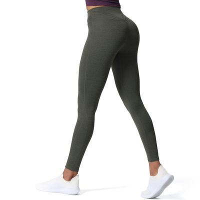 Aoxjox High Waisted Workout Leggings for Women Trinity Yoga Pants 26.5" (Deep Depths Marl, X-Large)