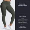 Aoxjox High Waisted Workout Leggings for Women Trinity Yoga Pants 26.5" (Deep Depths Marl, X-Large) view 2