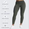 Aoxjox High Waisted Workout Leggings for Women Trinity Yoga Pants 26.5" (Deep Depths Marl, X-Large) view 4
