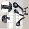 EXCLURA Wall-Mounted Martial Arts Target with Spring, Wing Chun Dummies Adjustable Height Angle, Training Dummy Target for Wall Pillar view 1