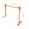 BCOATH Wear-Resistant Running Training Equipment 3-Stage Plastic Hurdles Boys and Girls Football Training Aid view 2