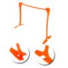 BCOATH Wear-Resistant Running Training Equipment 3-Stage Plastic Hurdles Boys and Girls Football Training Aid view 3