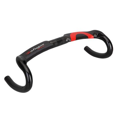 AGSDGAWD Bike Bent Handlebar 3K Full Carbon Fiber Road Bike Drop Bar Internal Cable 31.8MM Road Bike Bicycle Handlebar Pneumatic Bike Handlebar(Size:400MM)