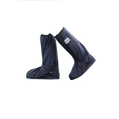 Rain Shoe CoversReusable & Foldable Rain Boot Shoe Cover with Zipper Waterproof Reflector Anti-Snow Reusable Galoshes for Men and Women Waterproof Rain Boot Multi-Code Optional (strainless,Large)