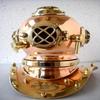 Antique Navy 6" Diving Helmet Mark IV Deep Sea Mini Divers Helmet Replica A view 1