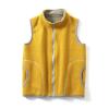 Betadog Little Boys Fleece Lined Vest Cute Cartoon Patterns Zipper Closure Sleeveless Jacket Thick (Yellow, 3-4 Years) view 2
