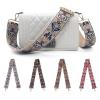 ASKJDKK Purse Straps Replacement Crossbody - Adjustable Bag Strap for Purses, Wide Shoulder Strap for Women Guitar Purses (Gray) view 1